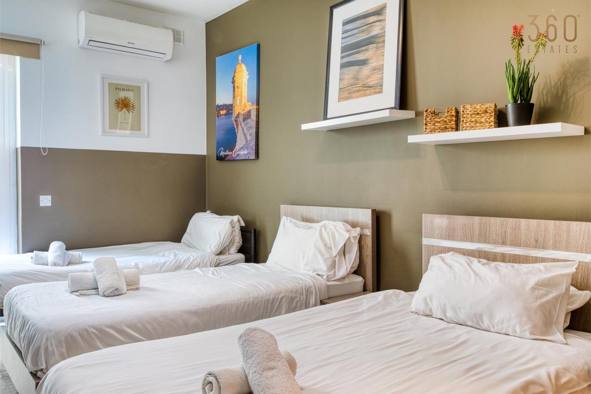 A Lovely 3 Bedroom, 3 Baths Home In The Centre Of Gzira By 360 Estates Εξωτερικό φωτογραφία
