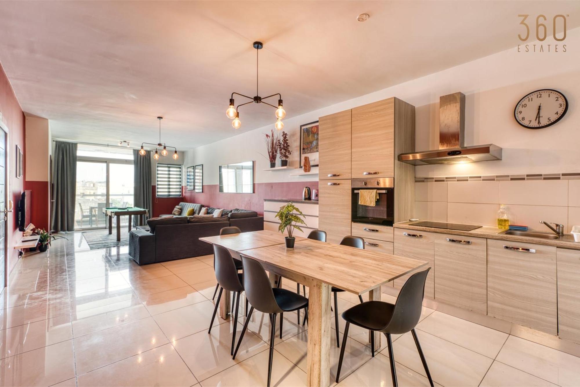 A Lovely 3 Bedroom, 3 Baths Home In The Centre Of Gzira By 360 Estates Εξωτερικό φωτογραφία