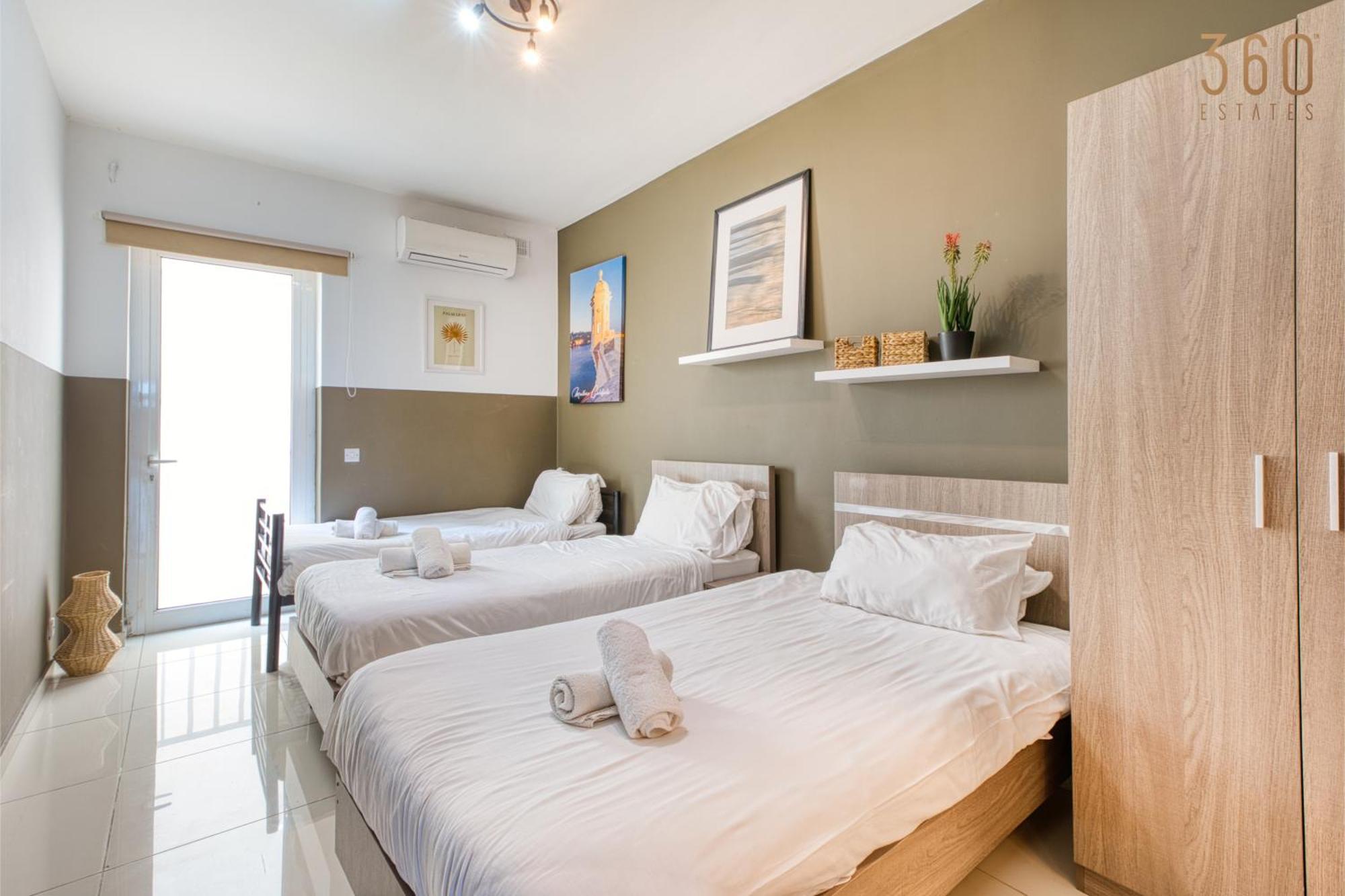 A Lovely 3 Bedroom, 3 Baths Home In The Centre Of Gzira By 360 Estates Εξωτερικό φωτογραφία